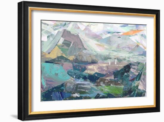 Holy Island-David McConochie-Framed Giclee Print