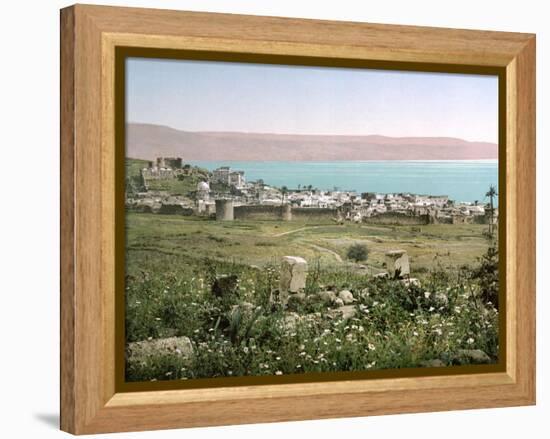 Holy Land: Tiberias-null-Framed Premier Image Canvas