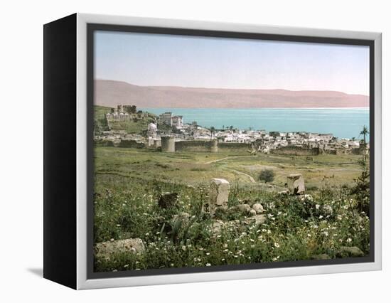 Holy Land: Tiberias-null-Framed Premier Image Canvas