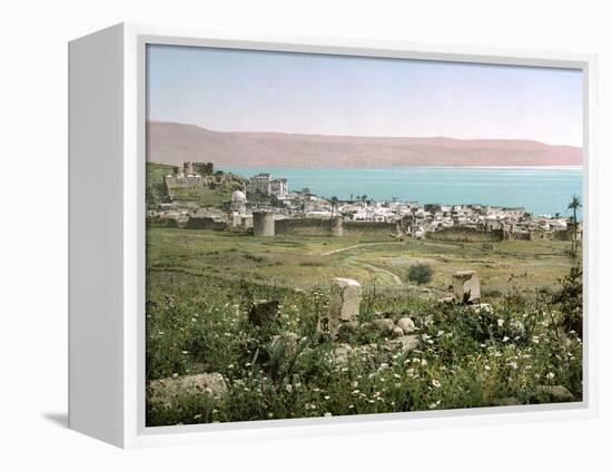 Holy Land: Tiberias-null-Framed Premier Image Canvas