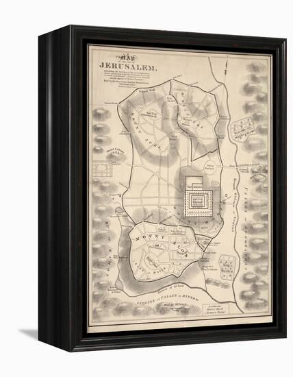 Holy Land V-null-Framed Premier Image Canvas