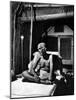 Holy Man Sri Ramana Maharshi Sitting in Bed-Eliot Elisofon-Mounted Photographic Print