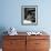 Holy Man Sri Ramana Maharshi Sitting in Bed-Eliot Elisofon-Framed Photographic Print displayed on a wall