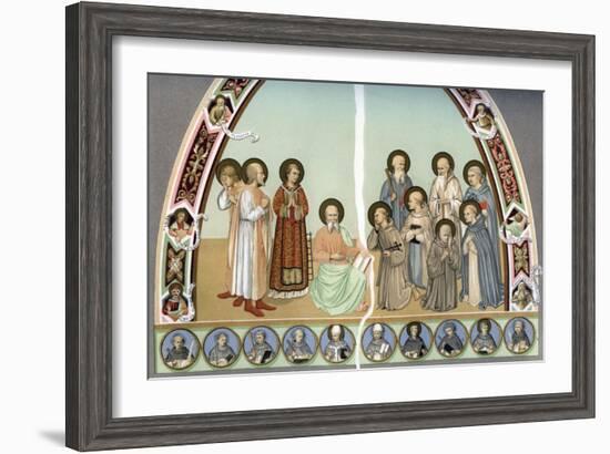 Holy Men, 15th Century-H Moulin-Framed Giclee Print