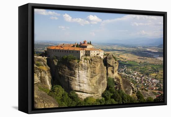 Holy Monastery of St. Stephen, Meteora, Thessaly, Greece-Richard Maschmeyer-Framed Premier Image Canvas