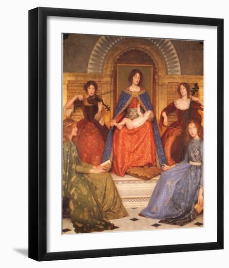 Holy Motherhood, 1902-Thomas Cooper Gotch-Framed Art Print