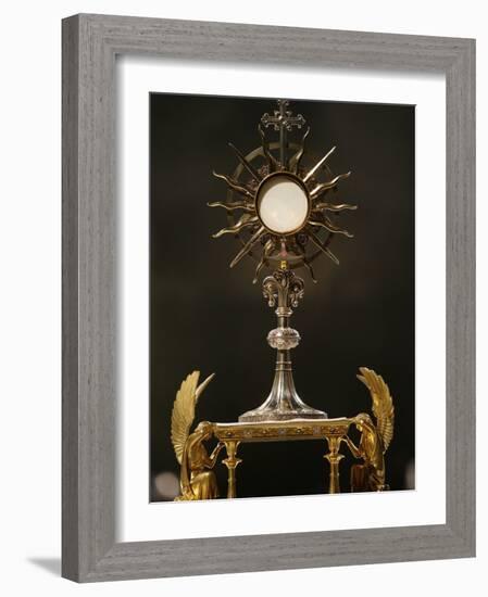 Holy Sacrament in Paris Cathedral, Paris, France, Europe-Godong-Framed Photographic Print