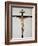 Holy Spirit Crucifix, circa 1493, by Michelangelo (1475-1564), Sculpture in Polychrome Wood, Sacris-Michelangelo Buonarroti-Framed Giclee Print