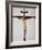 Holy Spirit Crucifix, circa 1493, by Michelangelo (1475-1564), Sculpture in Polychrome Wood, Sacris-Michelangelo Buonarroti-Framed Giclee Print