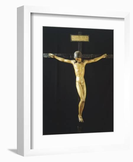 Holy Spirit Crucifix, Circa 1493-Michelangelo Buonarroti-Framed Giclee Print