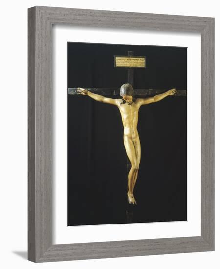 Holy Spirit Crucifix, Circa 1493-Michelangelo Buonarroti-Framed Giclee Print