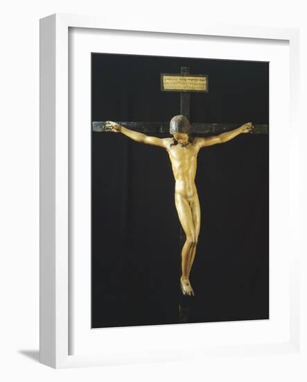 Holy Spirit Crucifix, Circa 1493-Michelangelo Buonarroti-Framed Giclee Print