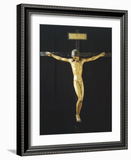 Holy Spirit Crucifix, Circa 1493-Michelangelo Buonarroti-Framed Giclee Print