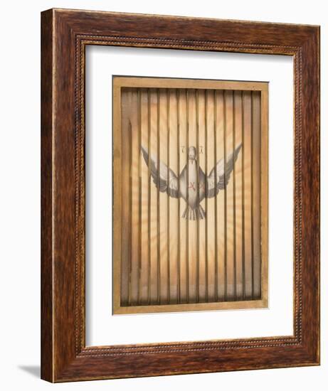 Holy Spirit, Part of a Triptych Depicting the Trinity-null-Framed Giclee Print