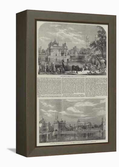 Holy Tank and Temple of the Sikhs-William Carpenter-Framed Premier Image Canvas