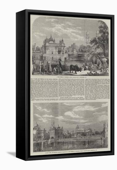 Holy Tank and Temple of the Sikhs-William Carpenter-Framed Premier Image Canvas