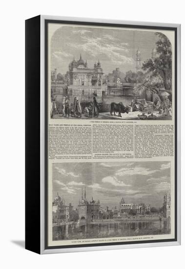 Holy Tank and Temple of the Sikhs-William Carpenter-Framed Premier Image Canvas