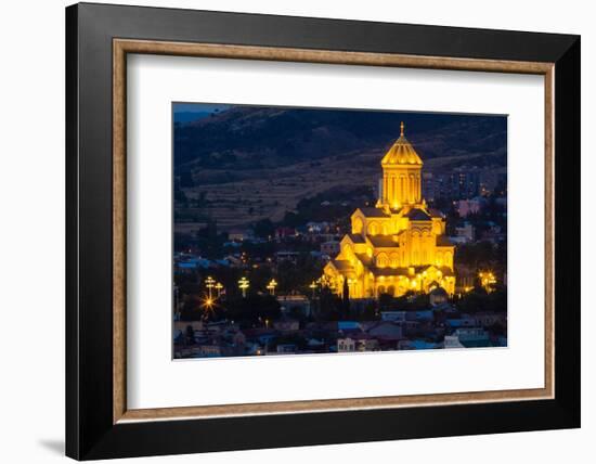 Holy Trinity Cathedral, Tbilisi-Jan Miracky-Framed Photographic Print