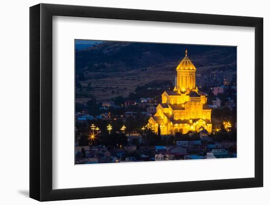 Holy Trinity Cathedral, Tbilisi-Jan Miracky-Framed Photographic Print