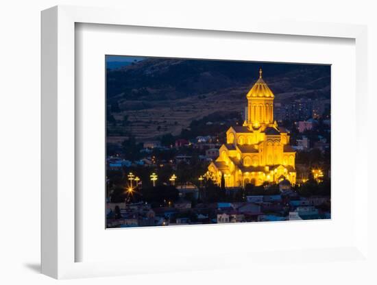 Holy Trinity Cathedral, Tbilisi-Jan Miracky-Framed Photographic Print