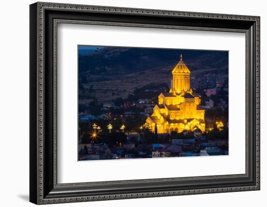 Holy Trinity Cathedral, Tbilisi-Jan Miracky-Framed Photographic Print