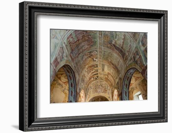 Holy Trinity Church, an historical building in Hrastovlje, Slovenia, Europe-Sergio Pitamitz-Framed Photographic Print