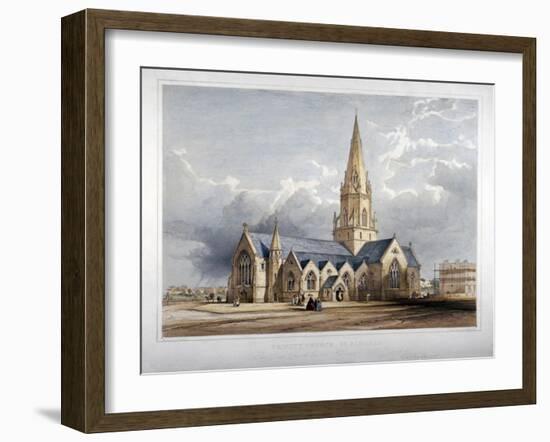 Holy Trinity Church, Hartland Road, Hampstead, London, 1850-George Hawkins-Framed Giclee Print