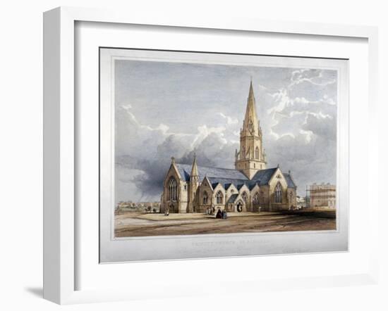 Holy Trinity Church, Hartland Road, Hampstead, London, 1850-George Hawkins-Framed Giclee Print