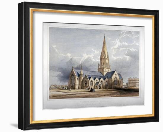 Holy Trinity Church, Hartland Road, Hampstead, London, 1850-George Hawkins-Framed Giclee Print