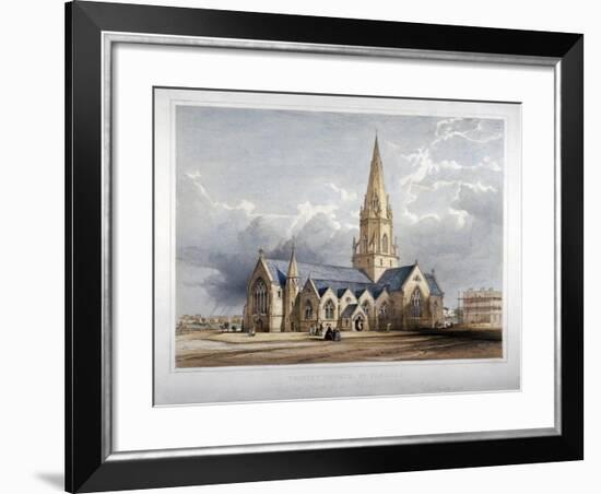 Holy Trinity Church, Hartland Road, Hampstead, London, 1850-George Hawkins-Framed Giclee Print