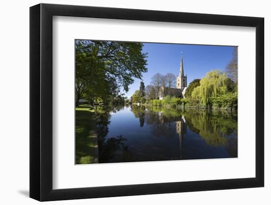 Holy Trinity Church on the River Avon, Stratford-Upon-Avon, Warwickshire, England, United Kingdom-Stuart Black-Framed Photographic Print