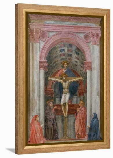 Holy Trinity-Masaccio-Framed Premier Image Canvas