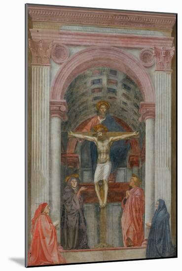 Holy Trinity-Masaccio-Mounted Giclee Print