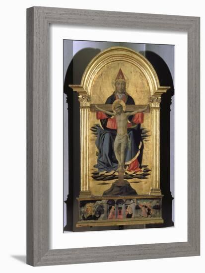 Holy Trinity-Domenico di Michelino-Framed Giclee Print