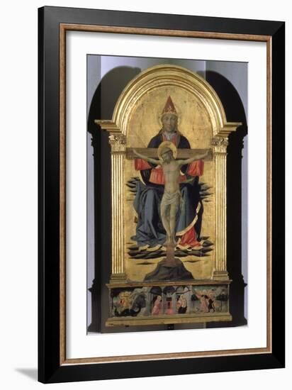 Holy Trinity-Domenico di Michelino-Framed Giclee Print