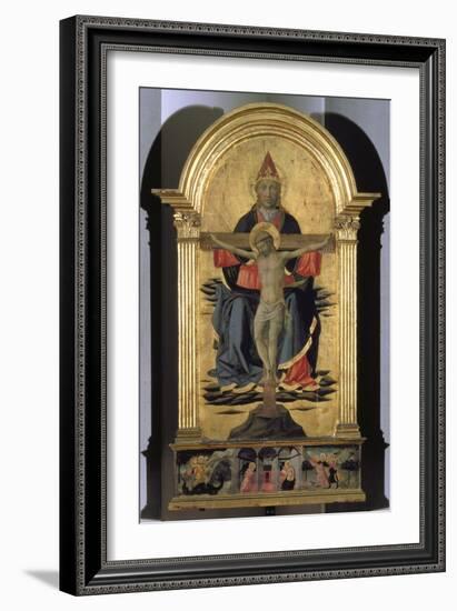 Holy Trinity-Domenico di Michelino-Framed Giclee Print