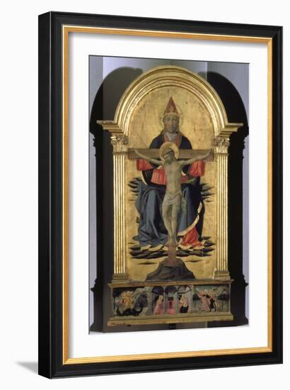 Holy Trinity-Domenico di Michelino-Framed Giclee Print