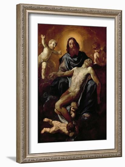 Holy Trinity-Simone Cantarini-Framed Giclee Print