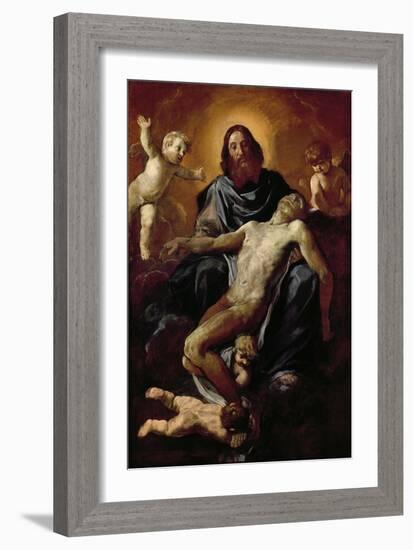 Holy Trinity-Simone Cantarini-Framed Giclee Print