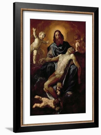 Holy Trinity-Simone Cantarini-Framed Giclee Print