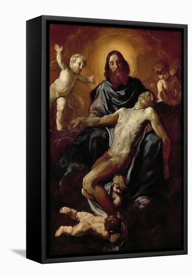 Holy Trinity-Simone Cantarini-Framed Premier Image Canvas