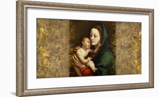 Holy Virgin (Italian school)-Simon Roux-Framed Art Print