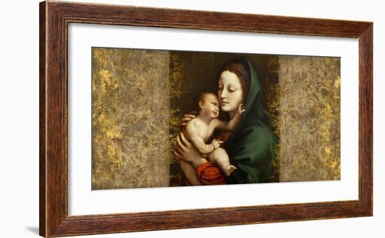 Holy Virgin (Italian school)-Simon Roux-Framed Art Print