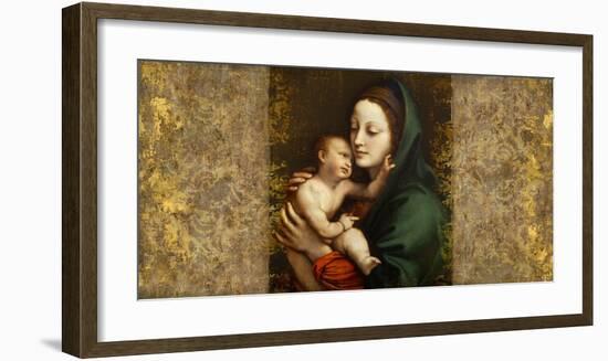 Holy Virgin (Italian school)-Simon Roux-Framed Art Print