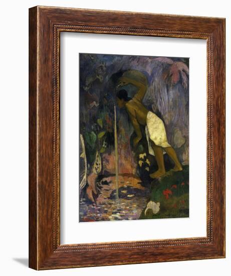 Holy Water-Paul Gauguin-Framed Giclee Print