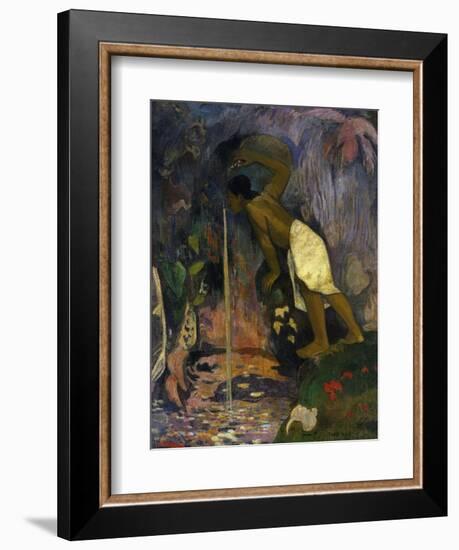 Holy Water-Paul Gauguin-Framed Giclee Print