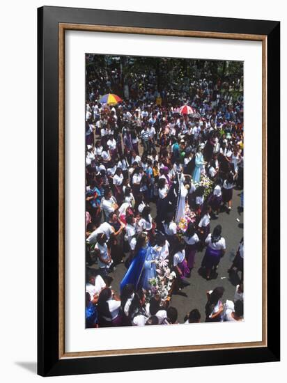 Holy Week, Sonsonate, El Salvador-null-Framed Photographic Print