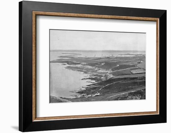 'Holyhead - The Breakwater', 1895-Unknown-Framed Photographic Print