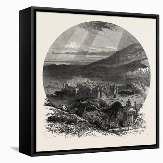 Holyrood Palace, Edinburgh and the South Lowlands, Scotland,19th Century-null-Framed Premier Image Canvas