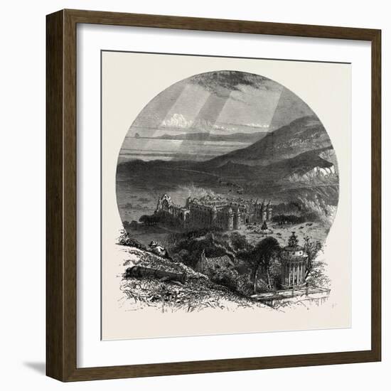 Holyrood Palace, Edinburgh and the South Lowlands, Scotland,19th Century-null-Framed Giclee Print